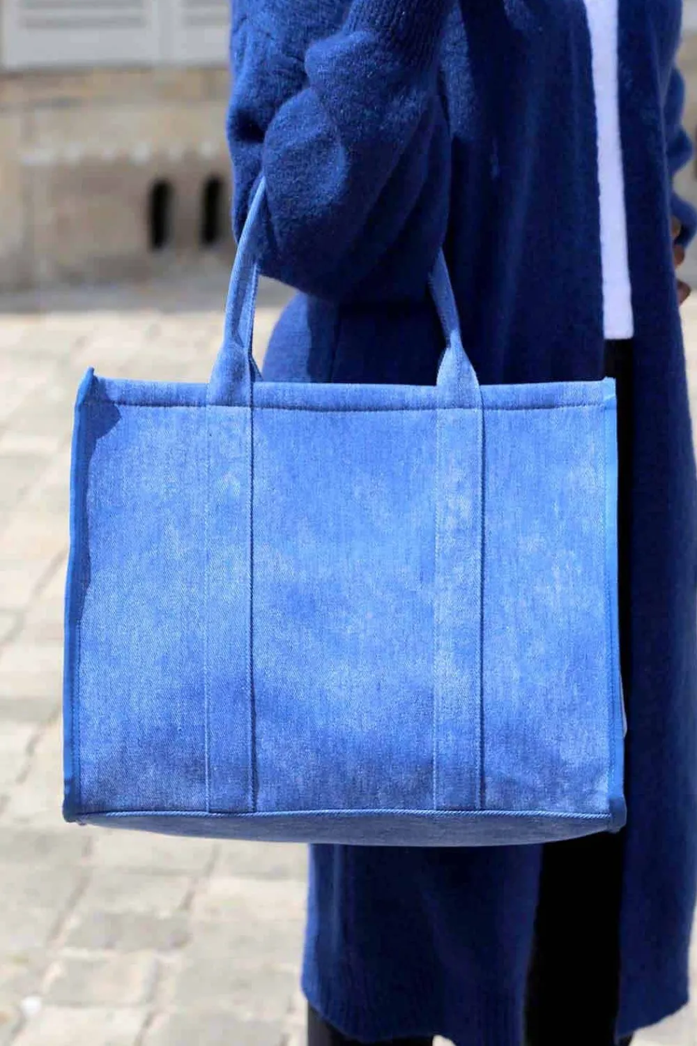 New Sac Bleu Miranda Femmes Sac Format A4 Et +