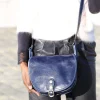Best Sac Bleu Petit Stefania Femmes Sac Porte Epaule Avec Sangle