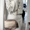 Fashion Sac Dore Champagne Jazz Femmes Sac À Main Camera