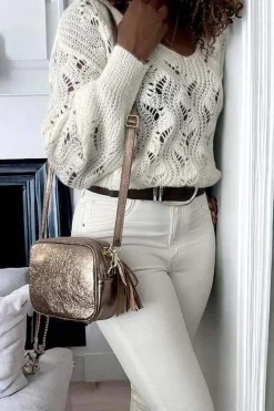Fashion Sac Dore Champagne Jazz Femmes Sac À Main Camera