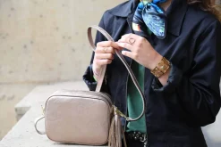 Fashion Sac Dore Champagne Jazz Femmes Sac À Main Camera