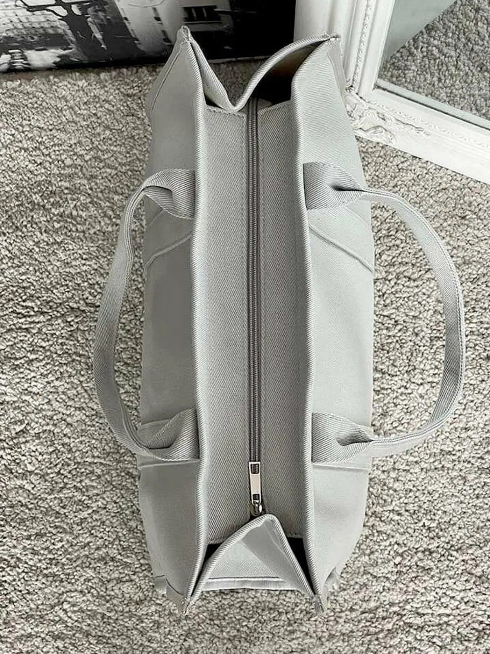 New Sac Gris Miranda Femmes Sac Format A4 Et +