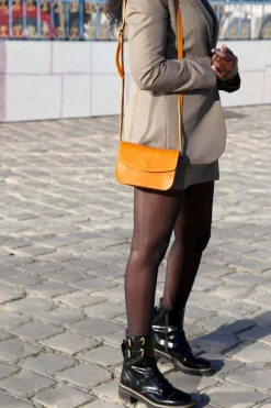 Best Sac Jaune Filie Femmes Sac Porte Epaule Avec Sangle