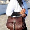 Cheap Sac Marron Cafe Ninon Femmes Sac Format A4 Et +