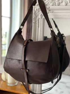 Cheap Sac Marron Cafe Ninon Femmes Sac Format A4 Et +