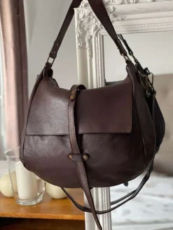 Cheap Sac Marron Cafe Ninon Femmes Sac Format A4 Et +