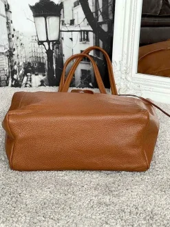 Discount Sac Marron Camel Agata Femmes Sac Format A4 Et +