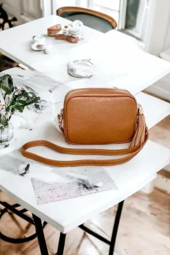 Fashion Sac Marron Camel Aly Femmes Sac À Main Camera