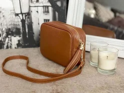 Fashion Sac Marron Camel Aly Femmes Sac À Main Camera