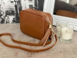 Fashion Sac Marron Camel Aly Femmes Sac À Main Camera