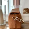 Flash Sale Sac Marron Camel Clover Femmes Sac Porte Epaule Avec Sangle