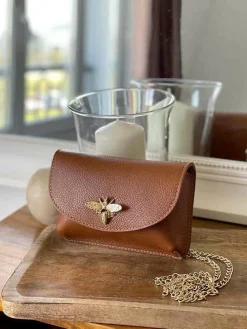 Sale Sac Marron Camel Ilona Femmes Sac Porte Epaule Avec Sangle