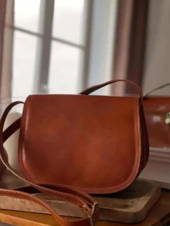 Best Sac Marron Camel Marlow Femmes Sac Porte Epaule Avec Sangle