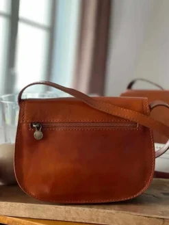 Best Sac Marron Camel Marlow Femmes Sac Porte Epaule Avec Sangle