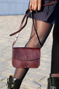 Clearance Sac Marron Chocolat Filie Femmes Sac Porte Epaule Avec Sangle