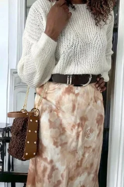 Hot Sac Marron Chocolat Shannon Femmes Sac Porte Epaule Avec Sangle