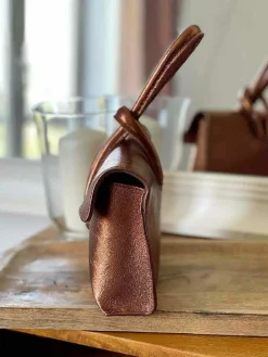 Best Sale Sac Marron Cuivre Tammy Femmes Petit Sac