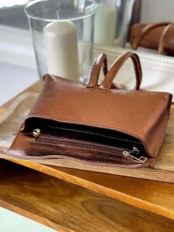 Best Sale Sac Marron Cuivre Tammy Femmes Petit Sac