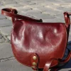 Clearance Sac Marron Petit Stefania Femmes Sac Porte Epaule Avec Sangle