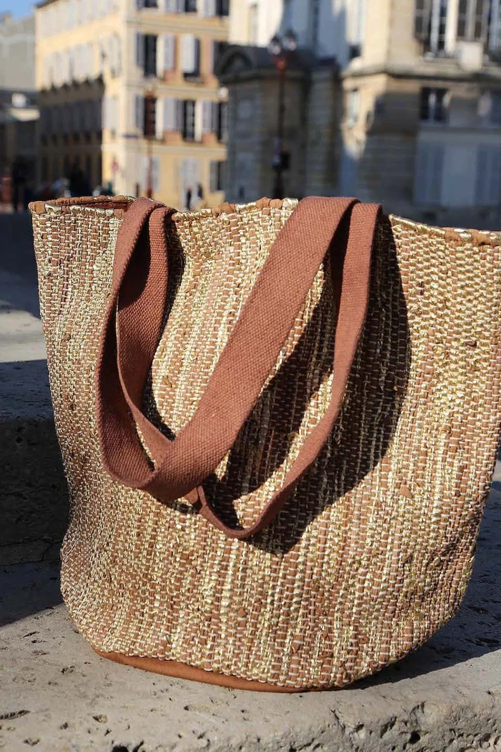 Cheap Sac Marron Sable Dore Steff Femmes Sac Format A4 Et +