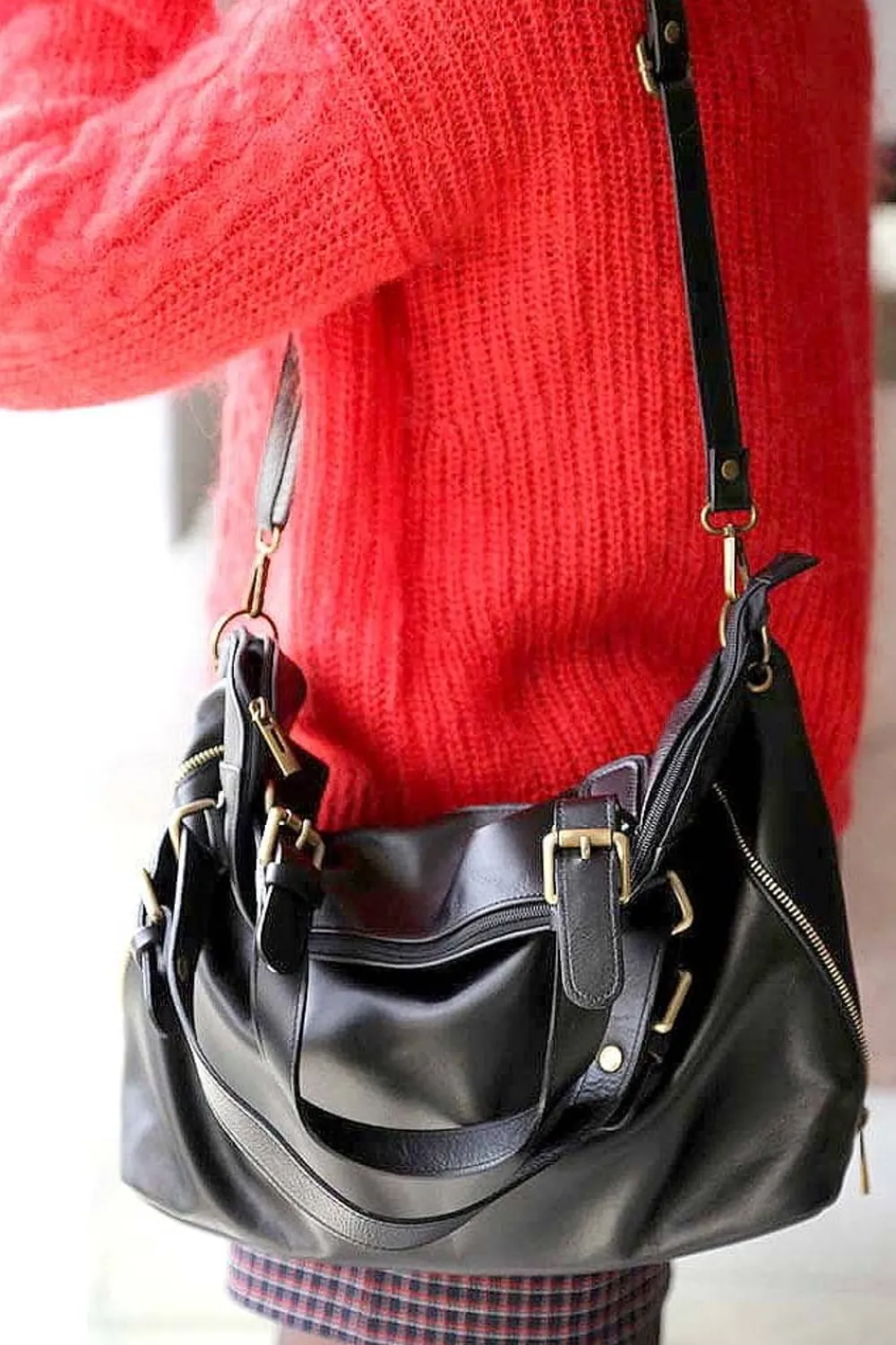 Shop Sac Noir Cyrielle Femmes Sac Format A4 Et +