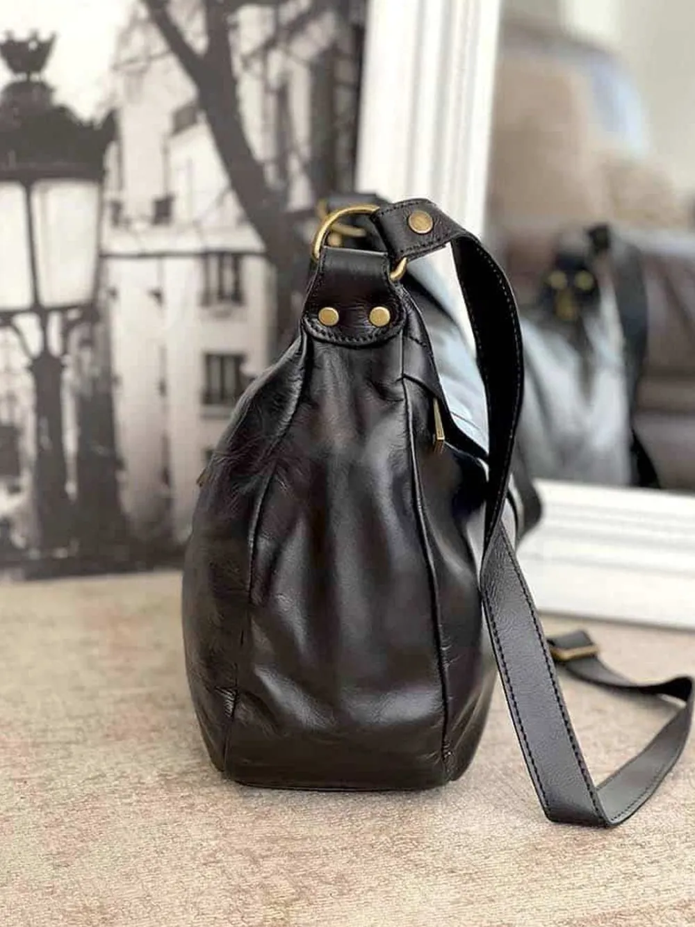 Flash Sale Sac Noir Davia Femmes Sac Porte Epaule Avec Sangle