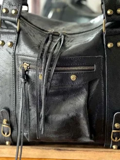 Sale Sac Noir Eloane Femmes Sac Porte Epaule Avec Anse