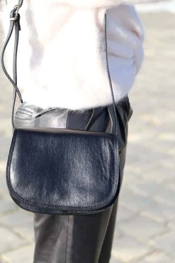 Clearance Sac Noir Marlow Femmes Sac Porte Epaule Avec Sangle