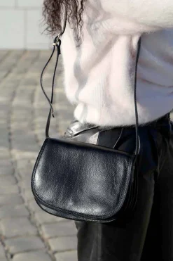 Clearance Sac Noir Marlow Femmes Sac Porte Epaule Avec Sangle
