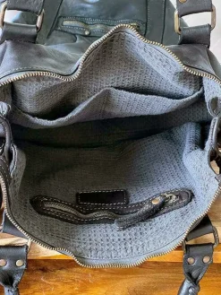 Hot Sac Noir Monroe Femmes Sac Porte Epaule Avec Anse