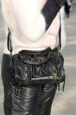 Outlet Sac Noir Petit Eloane Femmes Sac Porte Epaule Avec Sangle