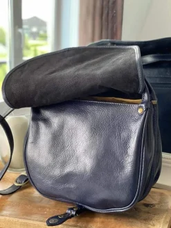 Hot Sac Noir Stefania Femmes Sac Porte Epaule Avec Sangle