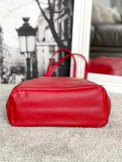 Hot Sac Rouge Agata Femmes Sac Format A4 Et +