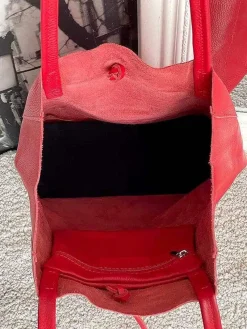 Hot Sac Rouge Agata Femmes Sac Format A4 Et +