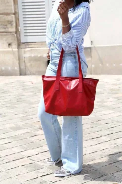 Best Sac Rouge Noemie Femmes Sac Format A4 Et +