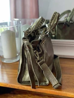 New Sac Vert Anis Fabiola Femmes Sac Porte Epaule Avec Sangle