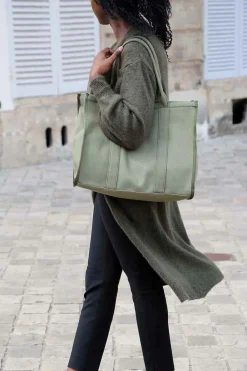 Discount Sac Vert Miranda Femmes Sac Format A4 Et +