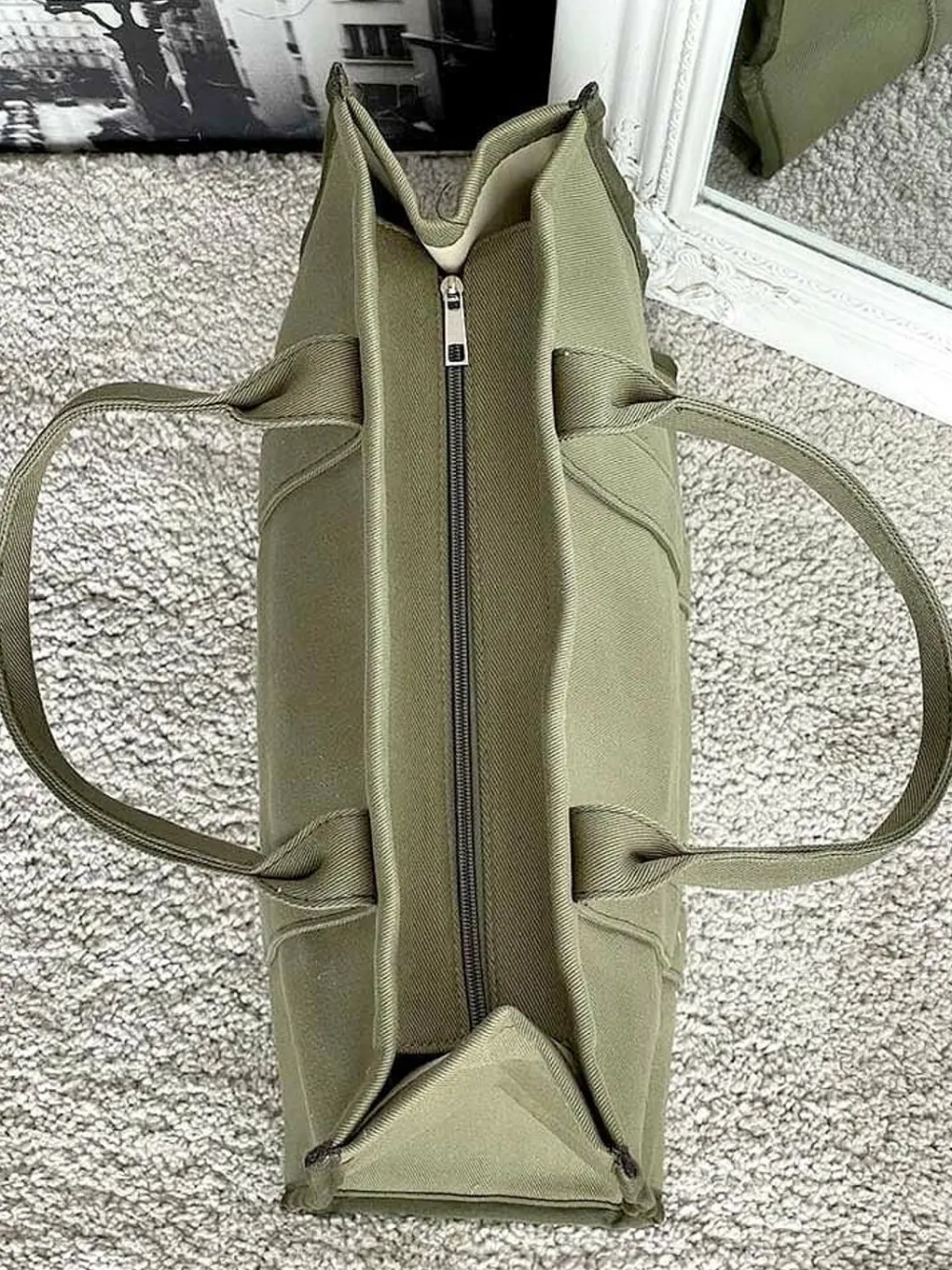 Discount Sac Vert Miranda Femmes Sac Format A4 Et +