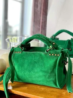 Best Sale Sac Vert Pomme Bradie Femmes Sac Porte Epaule Avec Sangle