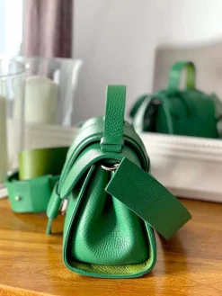 Store Sac Vert Pomme Drixy Femmes Sac Porte Epaule Avec Sangle