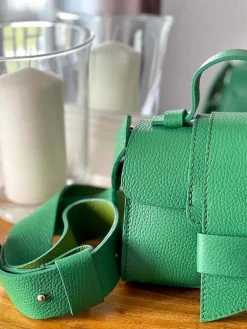 Store Sac Vert Pomme Drixy Femmes Sac Porte Epaule Avec Sangle