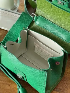 Store Sac Vert Pomme Drixy Femmes Sac Porte Epaule Avec Sangle