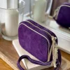 Store Sac Violet Jasmyne Mini Femmes Sac Porte Epaule Avec Sangle